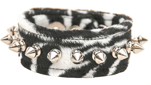 1 ROW SPIKE ZEBRA BRACELET