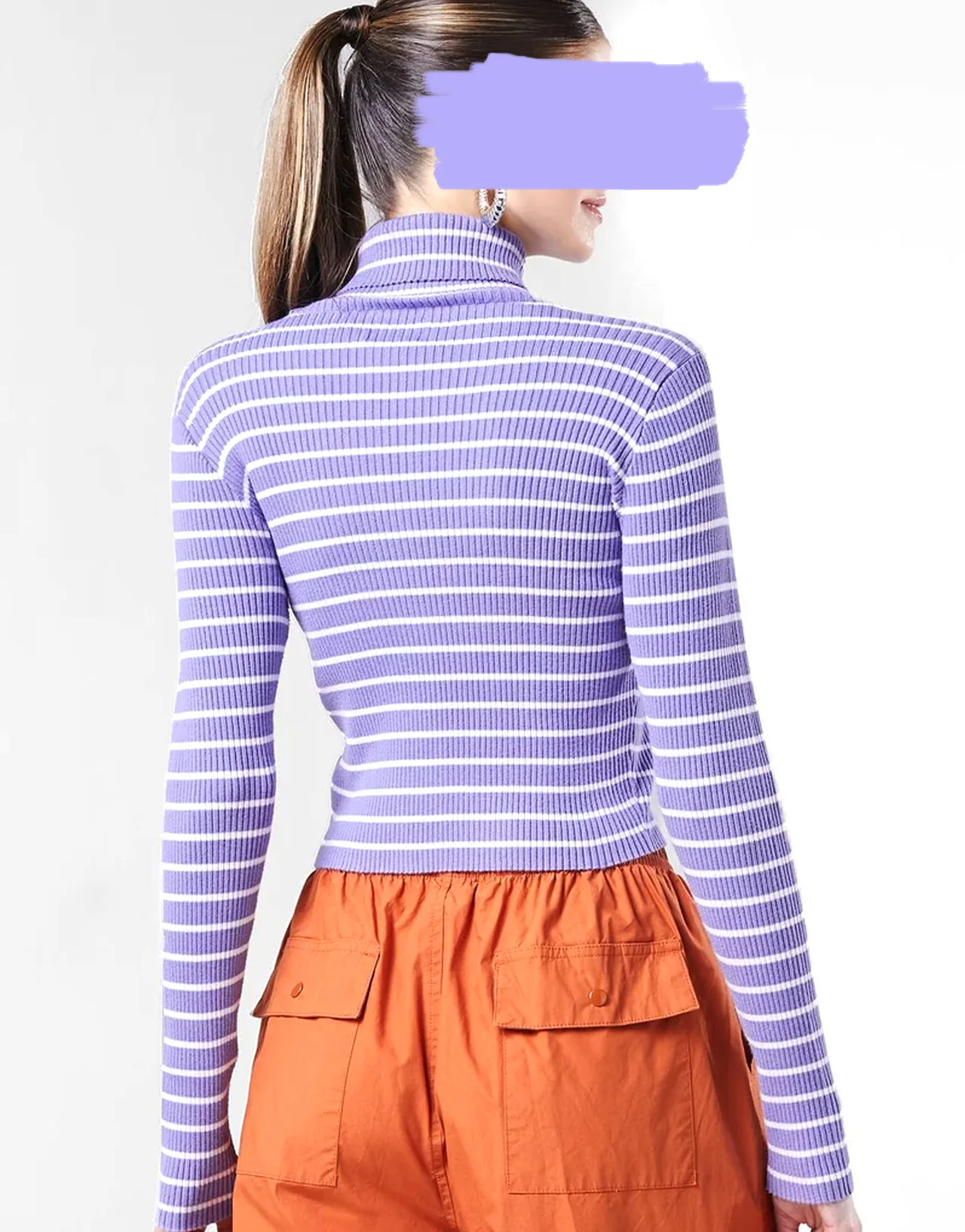 251000107    ELISE SWEATER VIOLET - Image 4