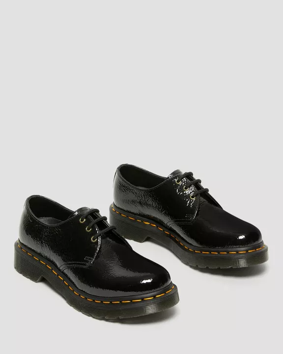 1461 DISTRESSED PATENT OXFORD BLACK - Image 3