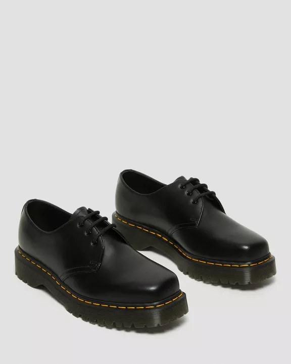 1461 BEX SQUARED OXFORD SHOE BLACK - Image 3
