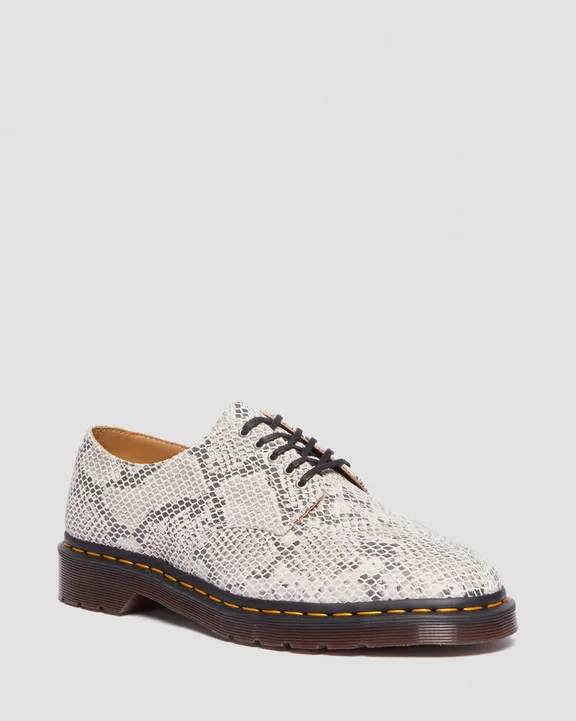 2046 SNAKE PRINT OXFORD SHOES