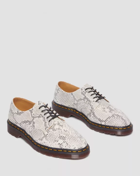 2046 SNAKE PRINT OXFORD SHOES - Image 3