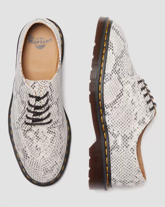 2046 SNAKE PRINT OXFORD SHOES - Image 8