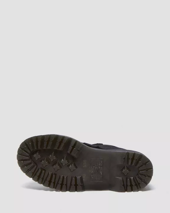 VEGAN DEVON BLACK VELVET BOOT - Image 8