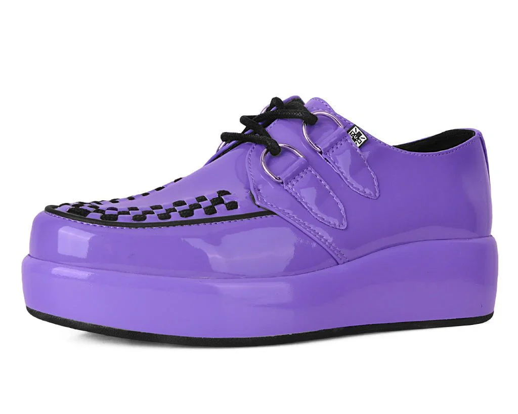 LIQUID MONDO PURPLE SNEAKER CREEPER - Image 4
