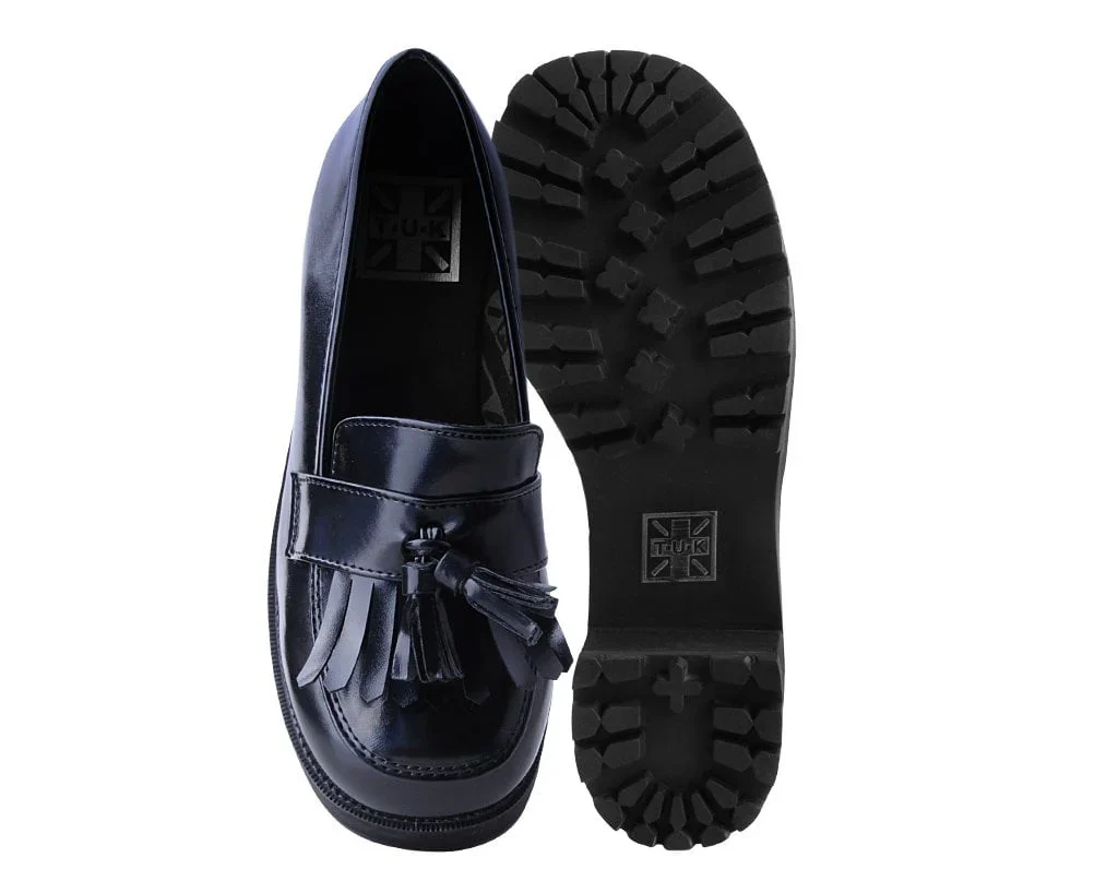 OIL HAZE BLACK LOAFERS - Image 3