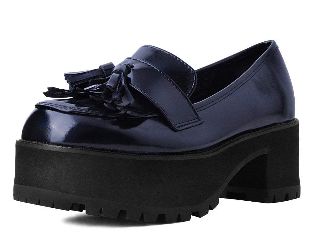 OIL HAZE BLACK LOAFERS - Image 4