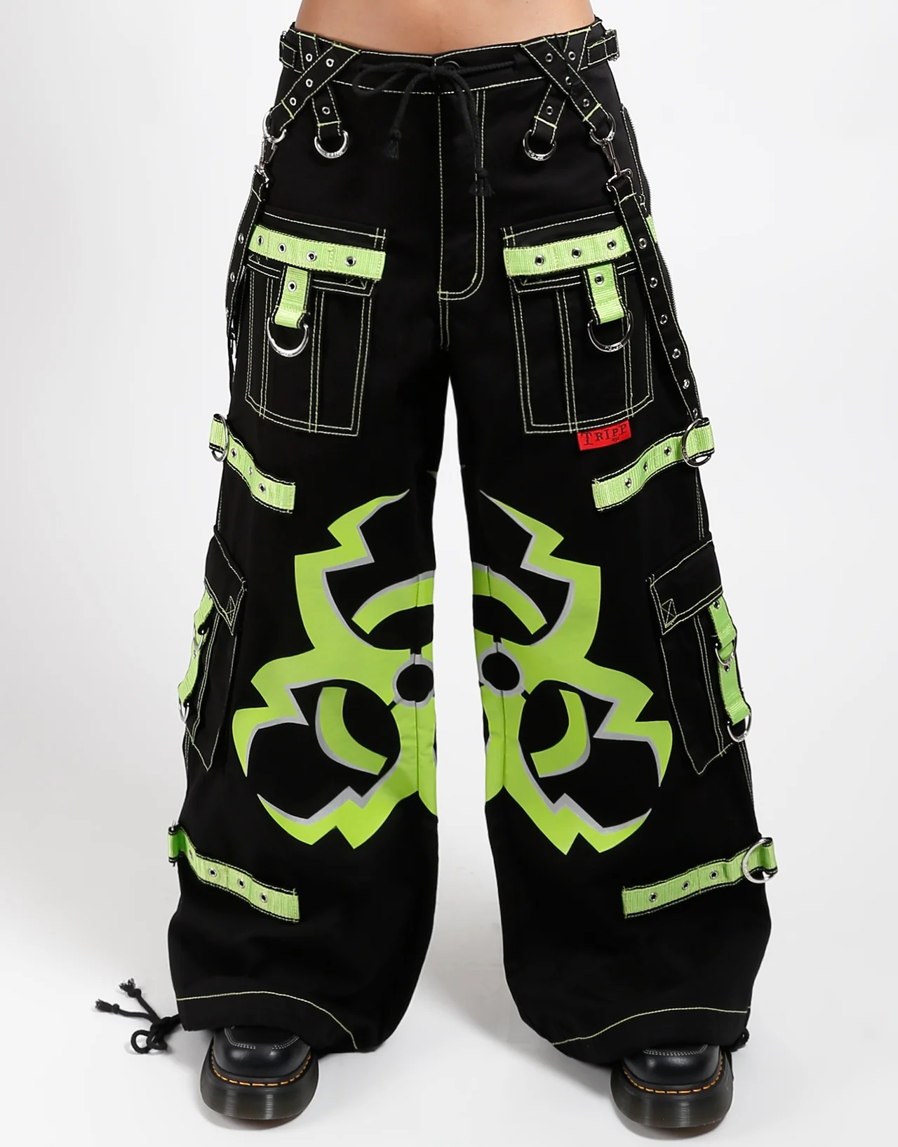 MEGA BIOHAZARD PANT BLK/LIME - Image 8