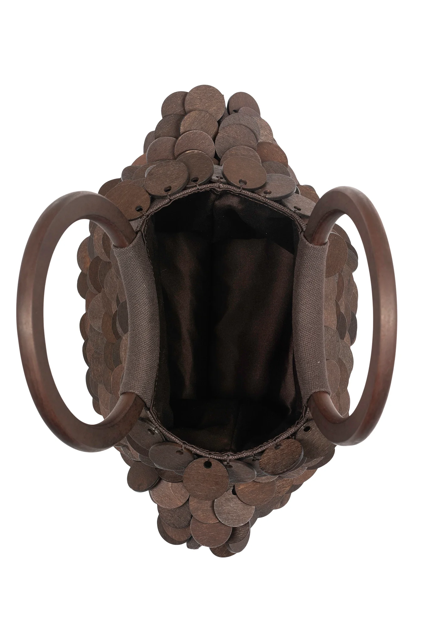 ARIANNA BROWN COMBO HANDBAG - Image 3