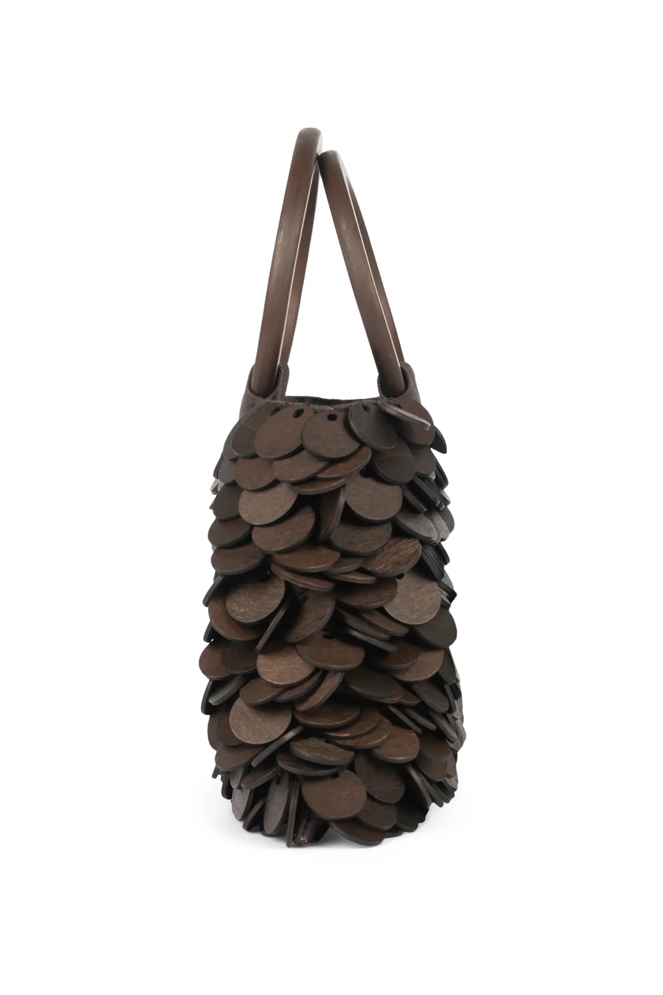 ARIANNA BROWN COMBO HANDBAG - Image 4