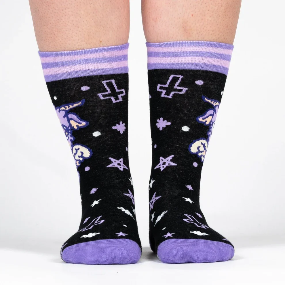 BABY BAPHOMET SOCKS - Image 3