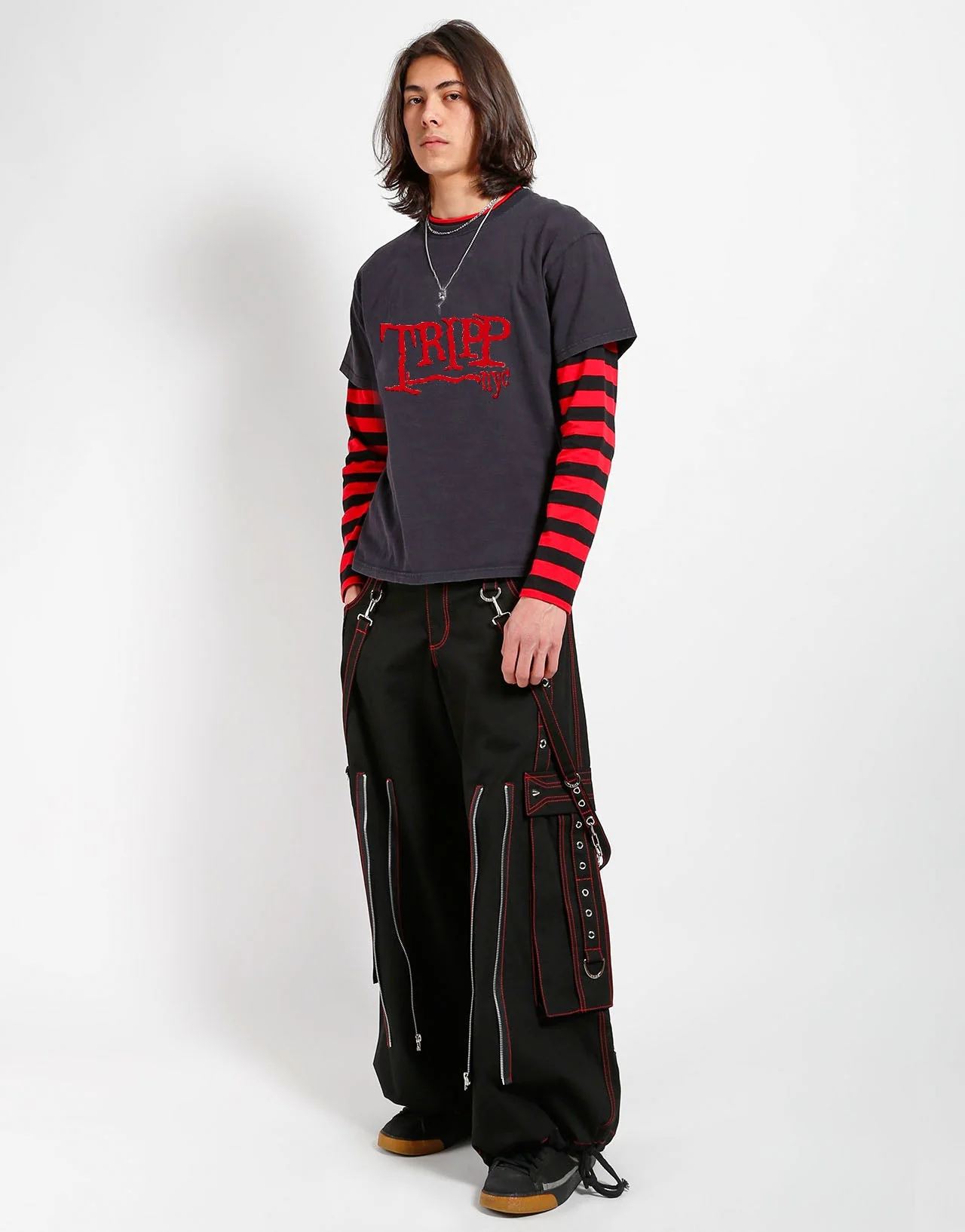 BACK UP SKULL PANT RED SKULL - Image 2