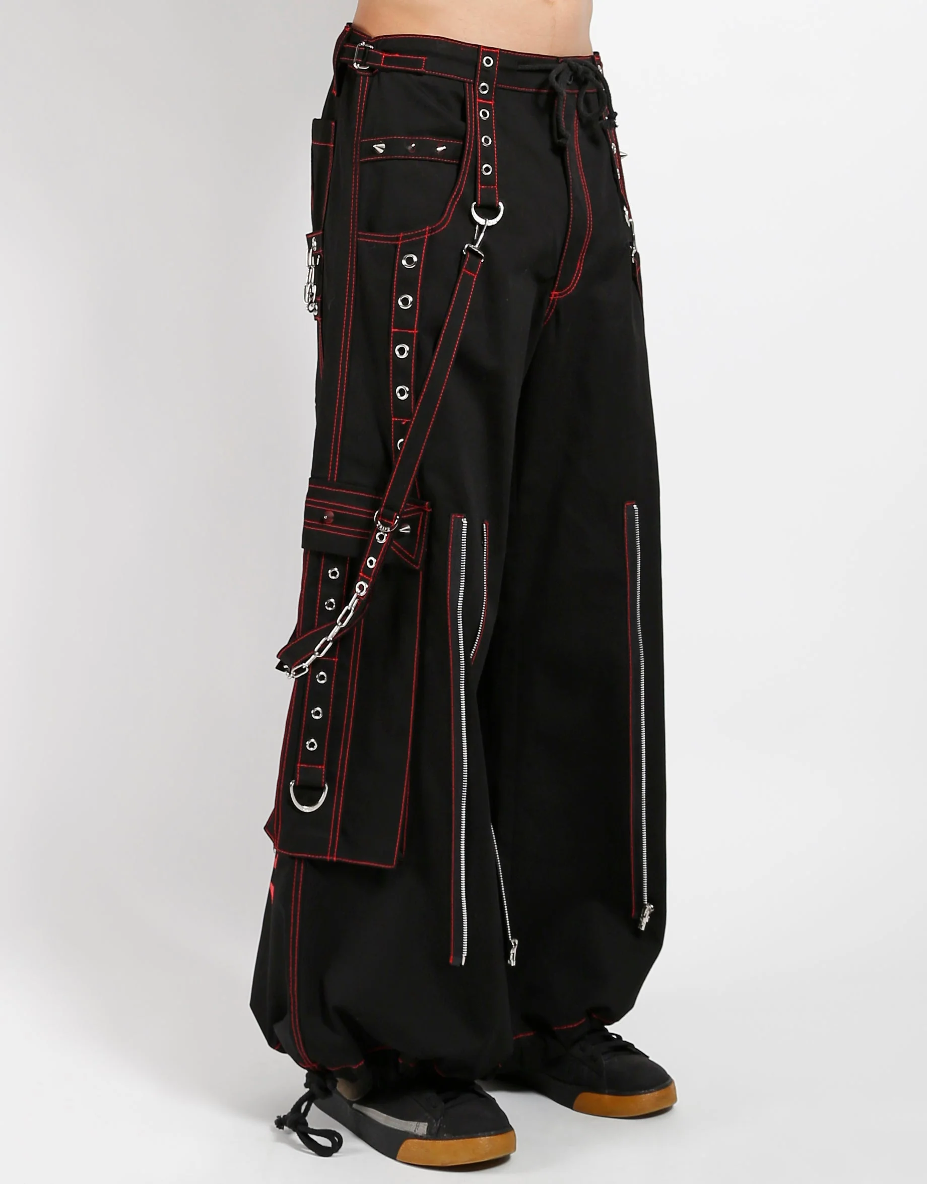 BACK UP SKULL PANT RED SKULL - Image 4