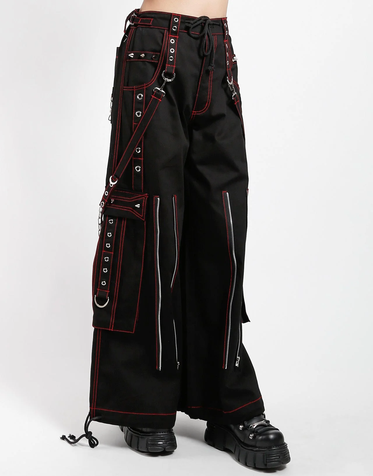 BACK UP SKULL PANT RED SKULL - Image 7