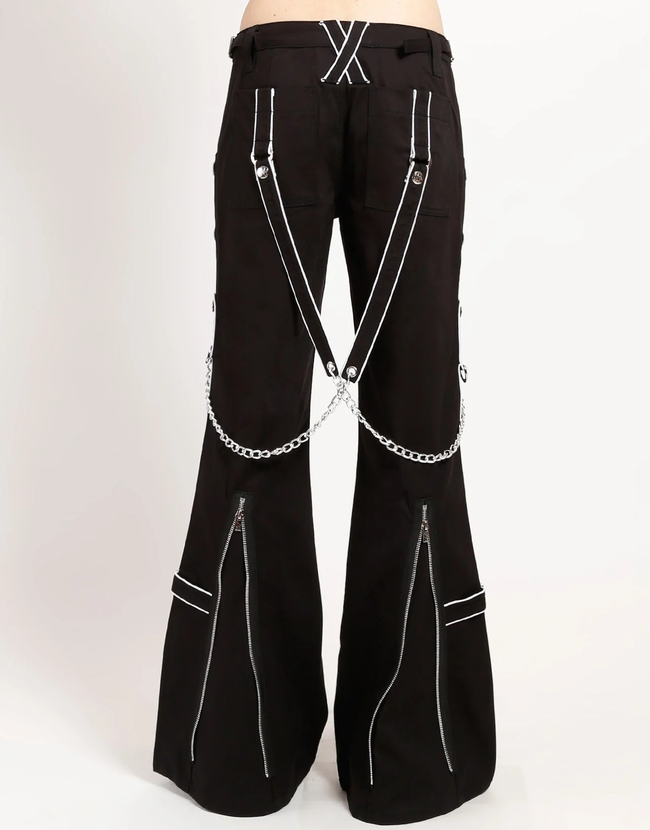 BAND DARK STREET PANT WHITE - Image 3