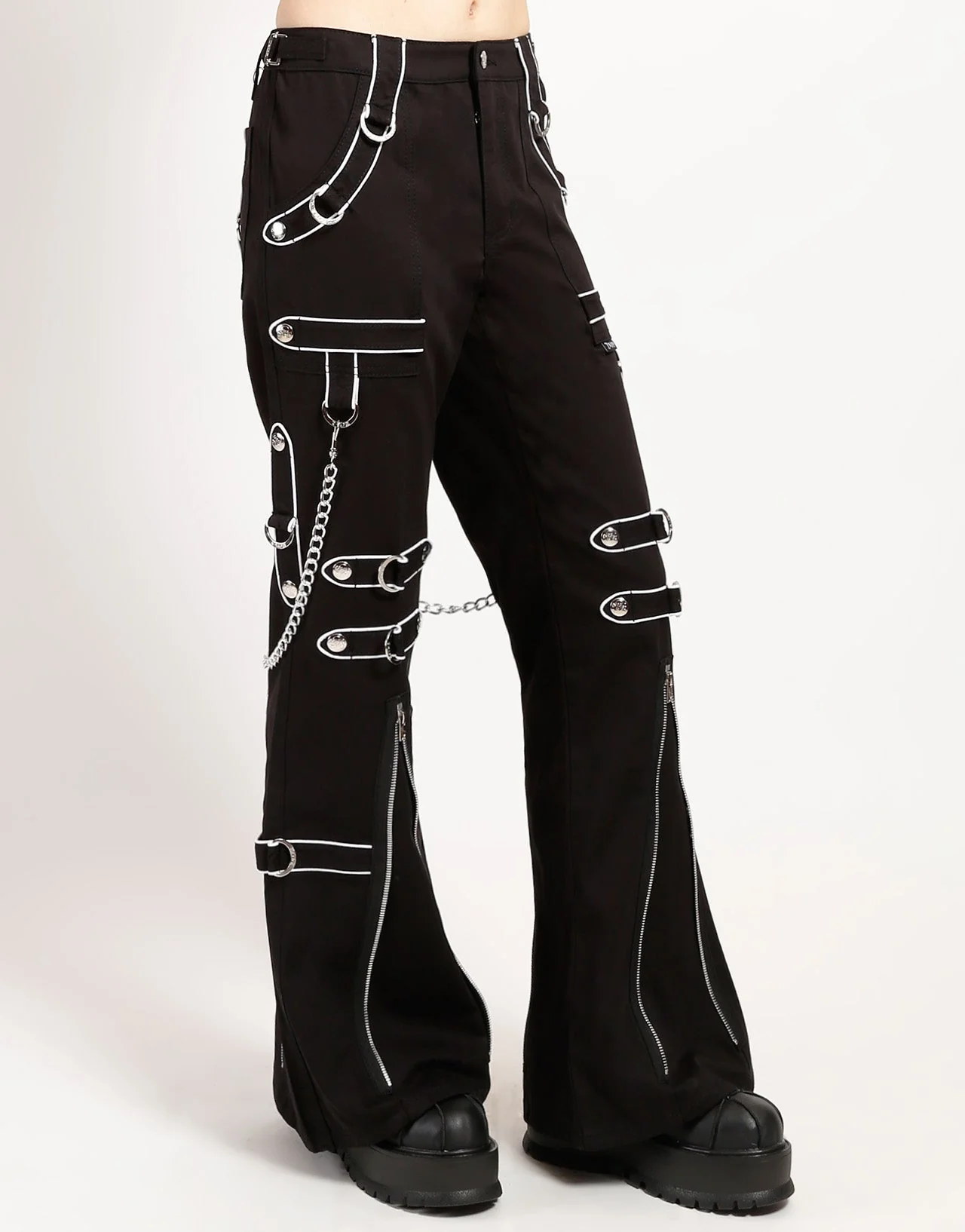 BAND DARK STREET PANT WHITE - Image 4