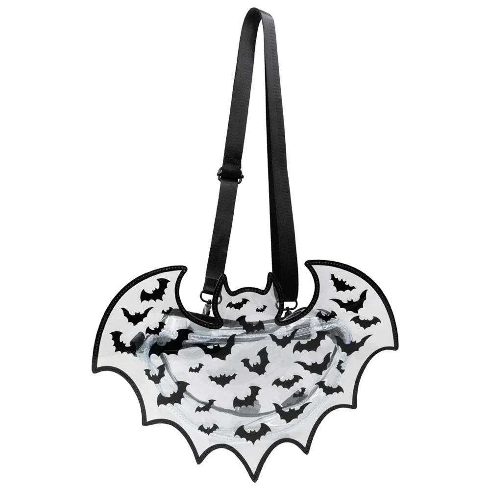 BAT SHAPED CLEAR VINYL BACKPACK - Image 3