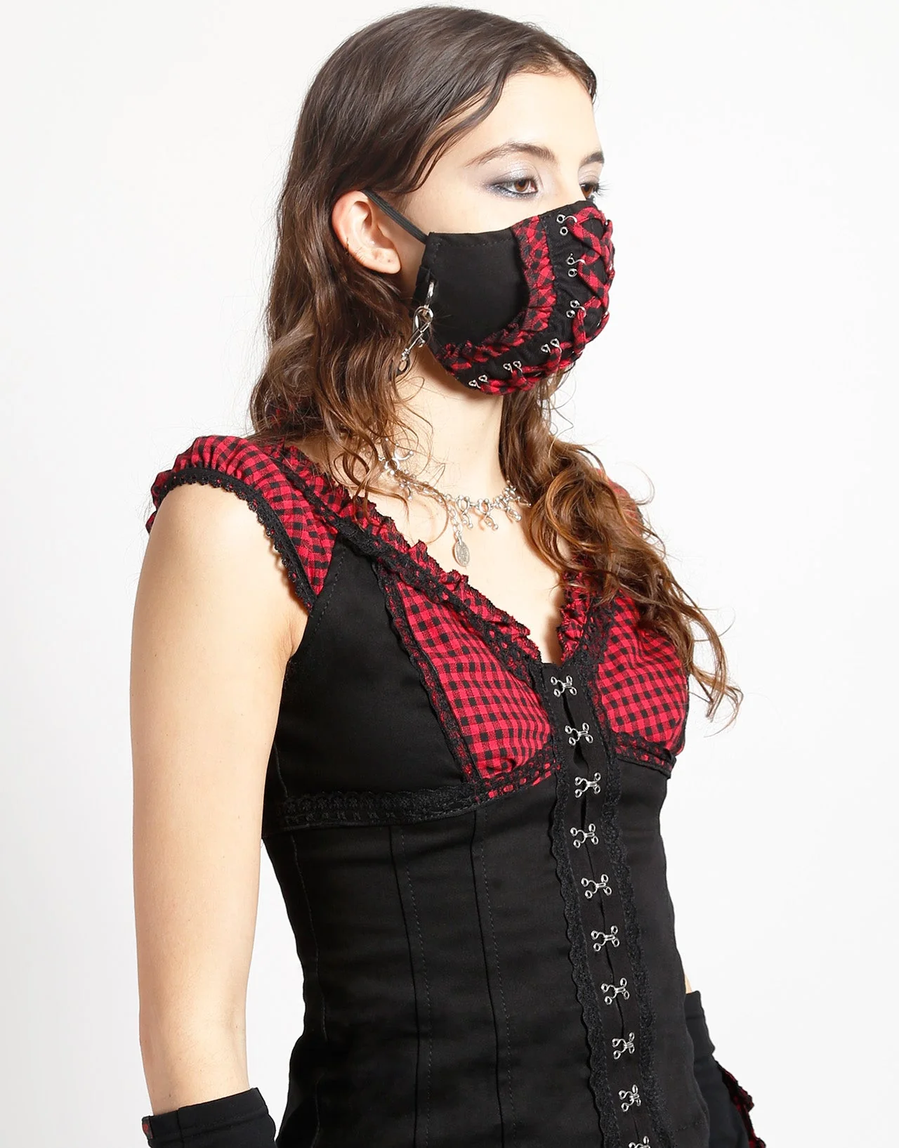 BO PEEP FACE COVER RED - Image 4