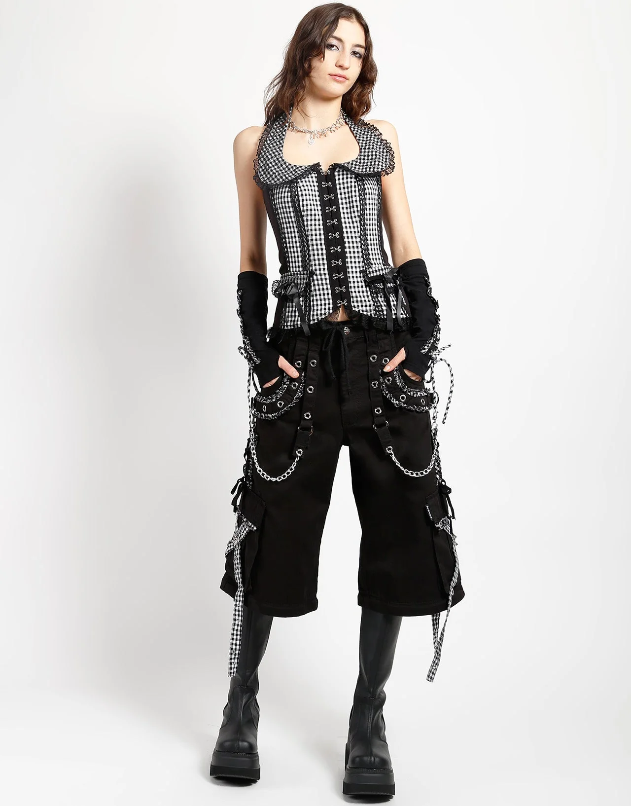 BO PEEP HALTER CORSET WHITE - Image 2