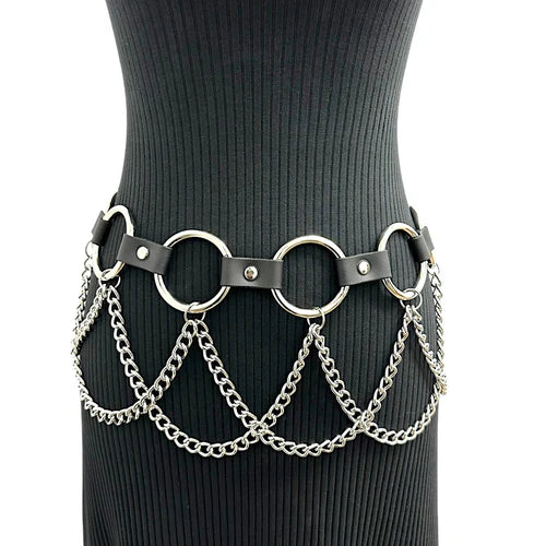 RING LINK BELT WITH CHAIN