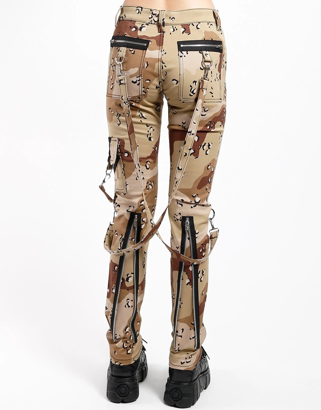CLASSIC SLIM LEG SAND CAMO BONDAGE PANT - Image 4