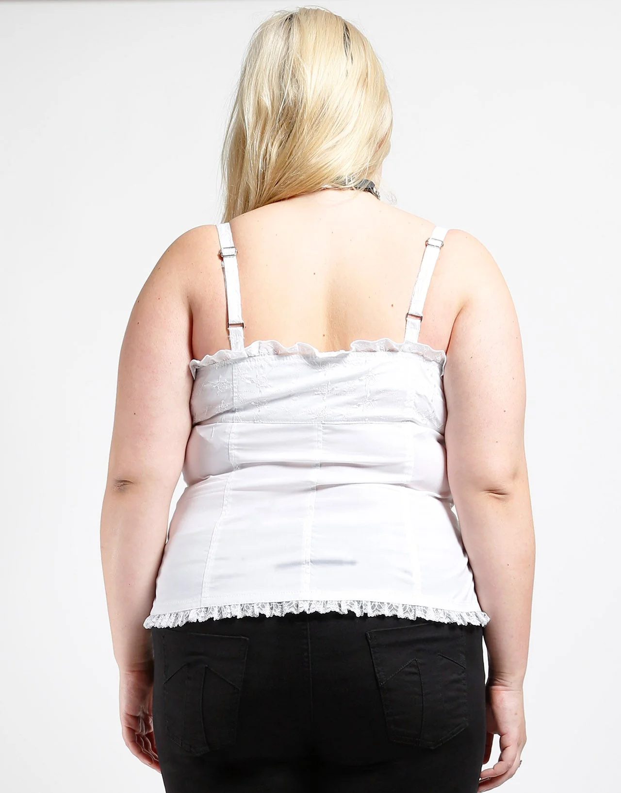 CURVE SKULL EMBROIDERY CORSET - Image 4