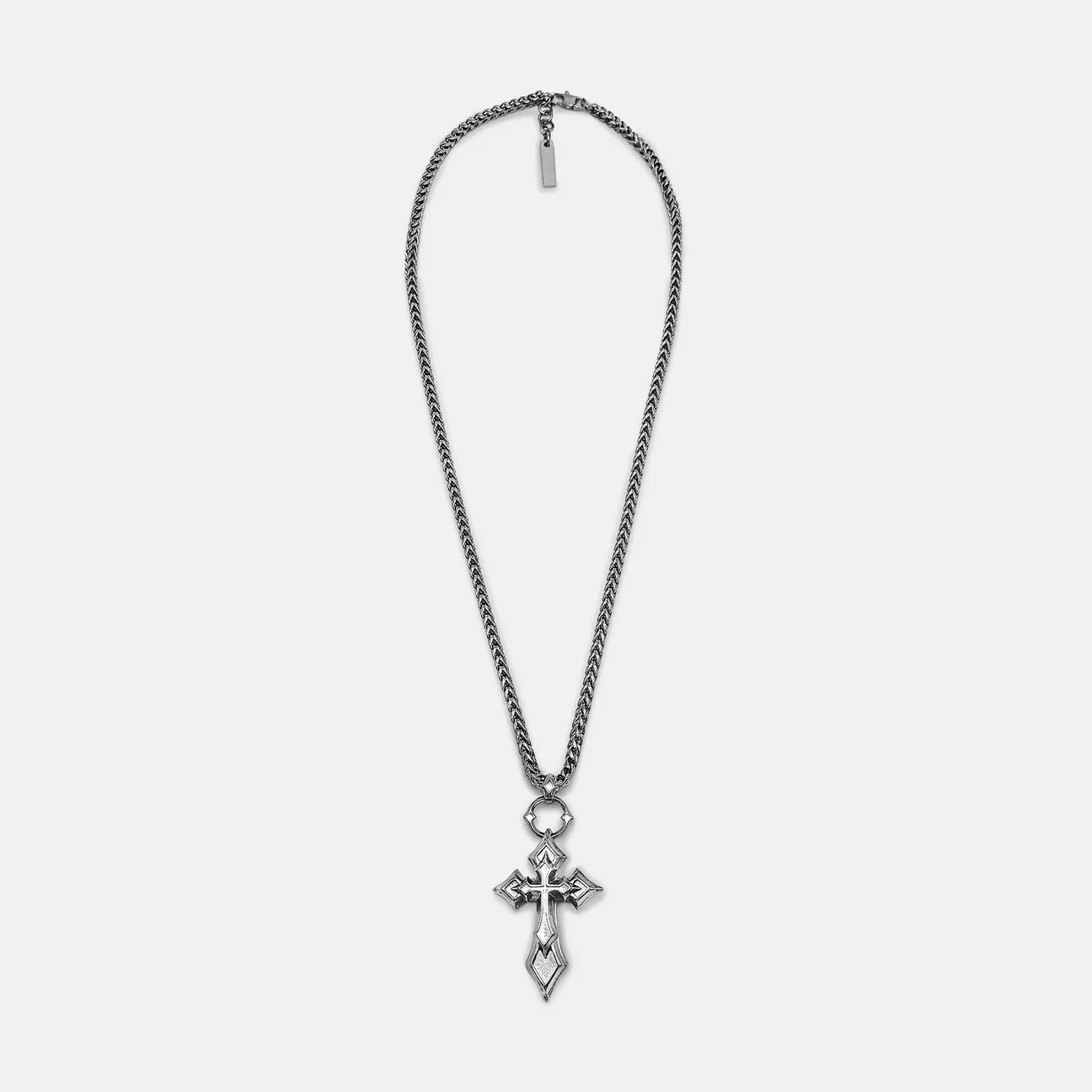ETERNAL DUAL CROSS NECKLACE