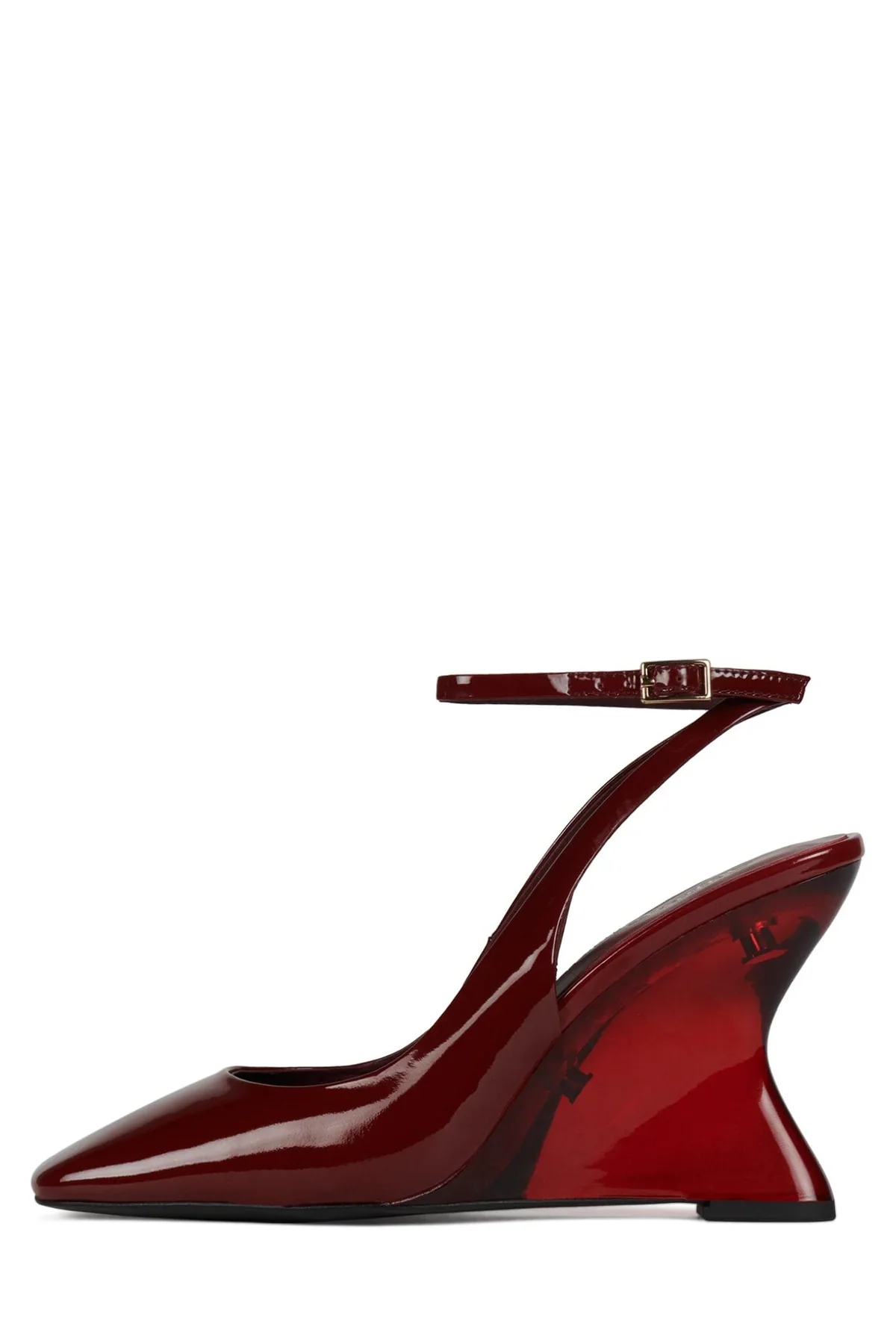 FAVRILE DARK RED PATENT