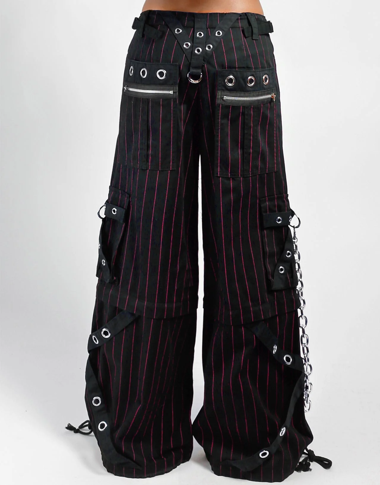 GODFATHER CHAIN PANT RED STRIPE - Image 10