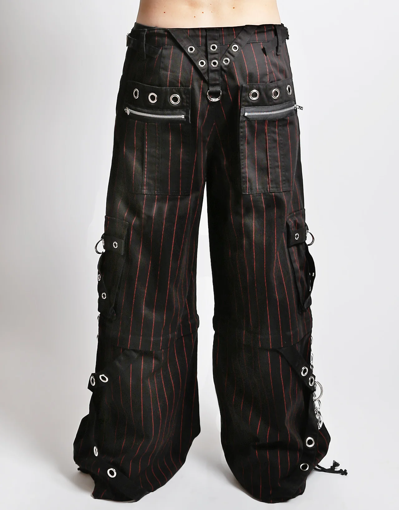GODFATHER CHAIN PANT RED STRIPE - Image 5