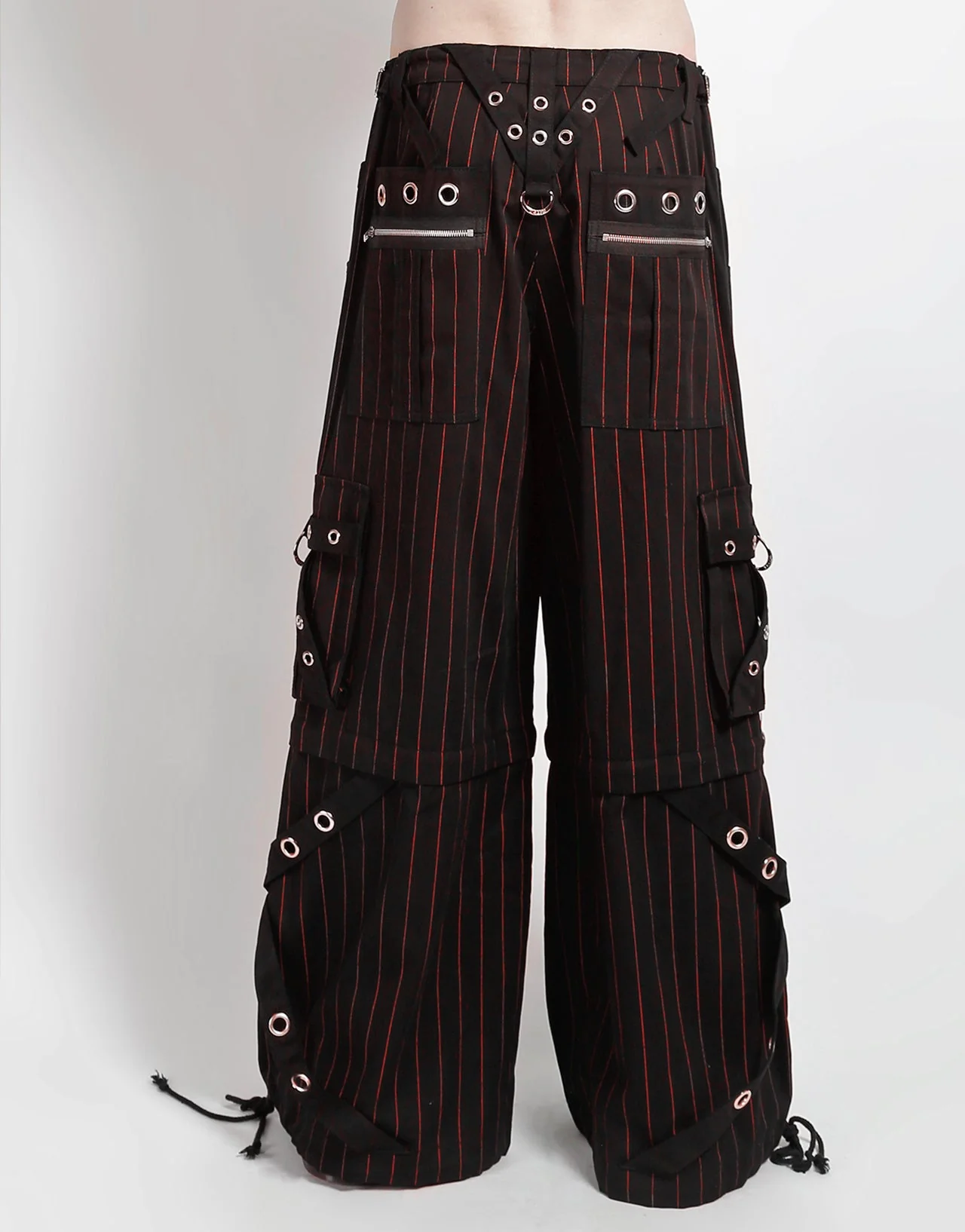 GODFATHER CHAIN PANT RED STRIPE - Image 6