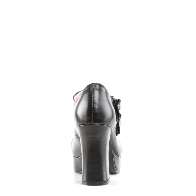GOTHIKA-09 BLACK VEGAN LEATHER - Image 4