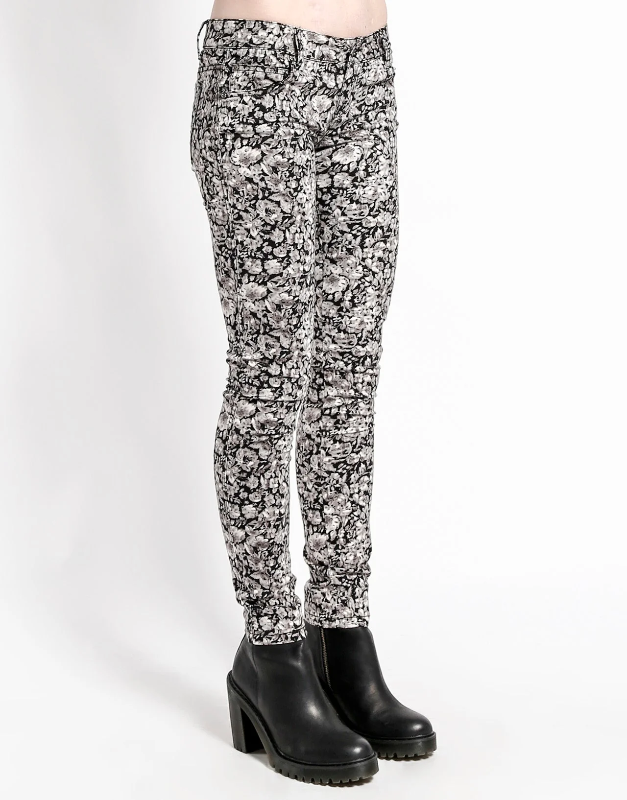 GREY SHADOW FLOWER SKINNY - Image 3