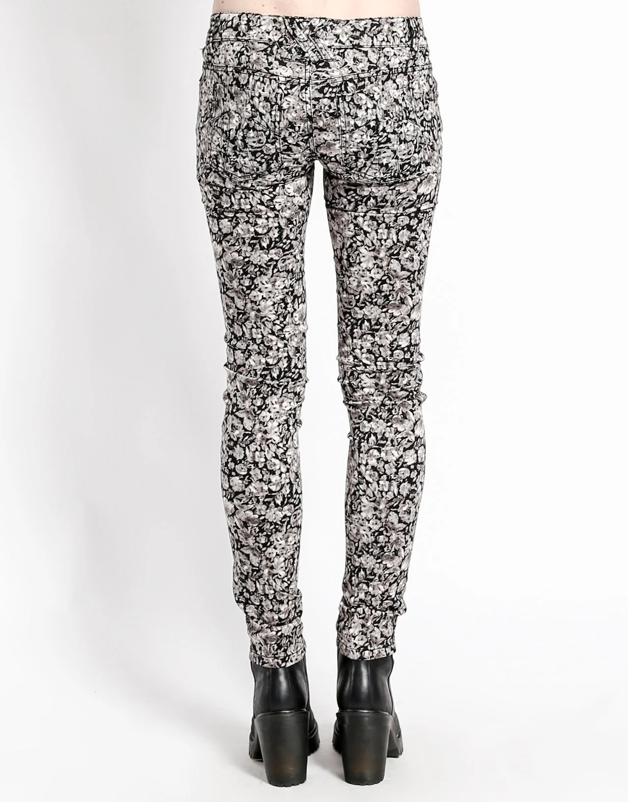 GREY SHADOW FLOWER SKINNY - Image 4
