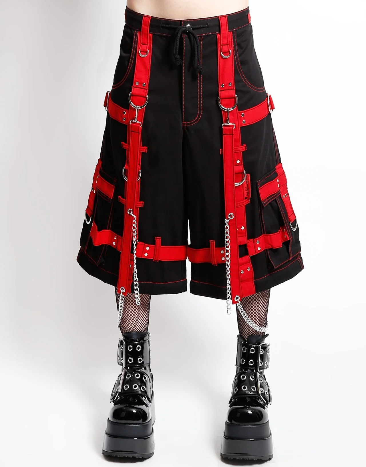 HARNESS DARK STREET PANT BLK/RED - Image 10