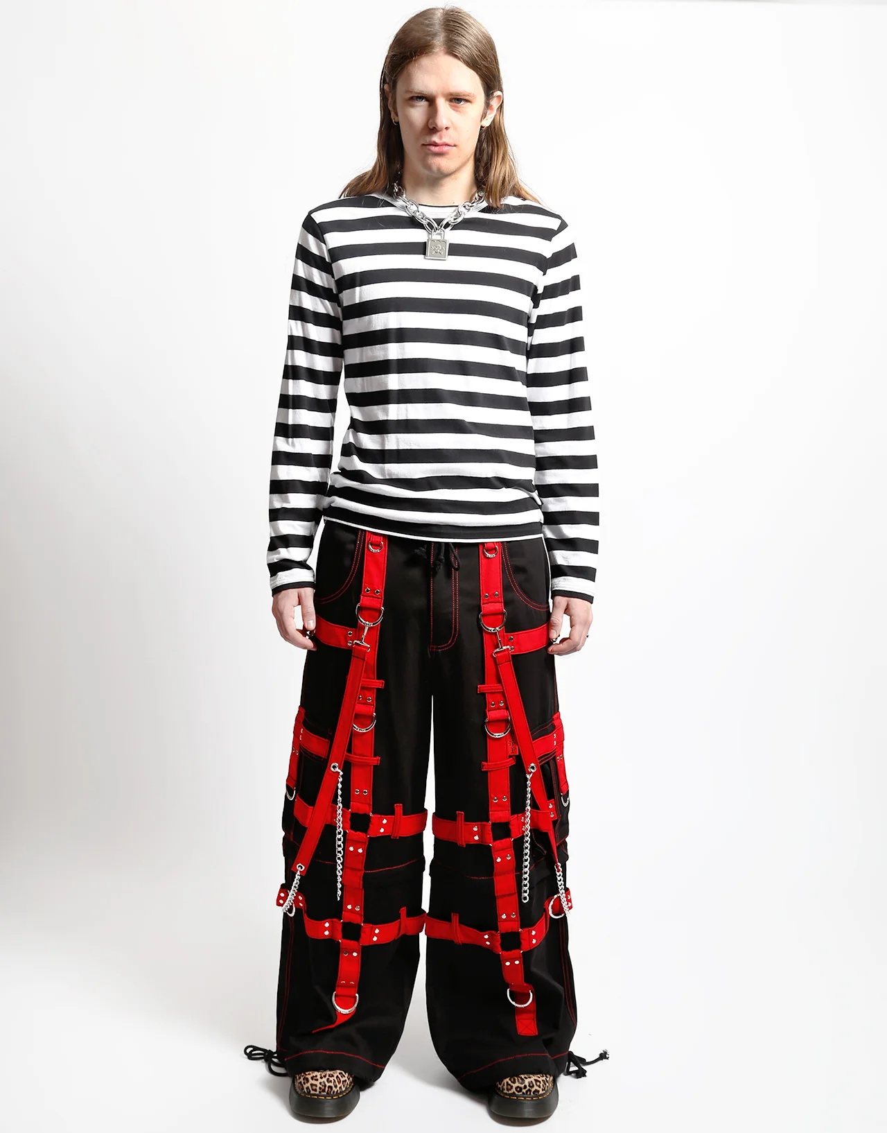 HARNESS DARK STREET PANT BLK/RED - Image 2