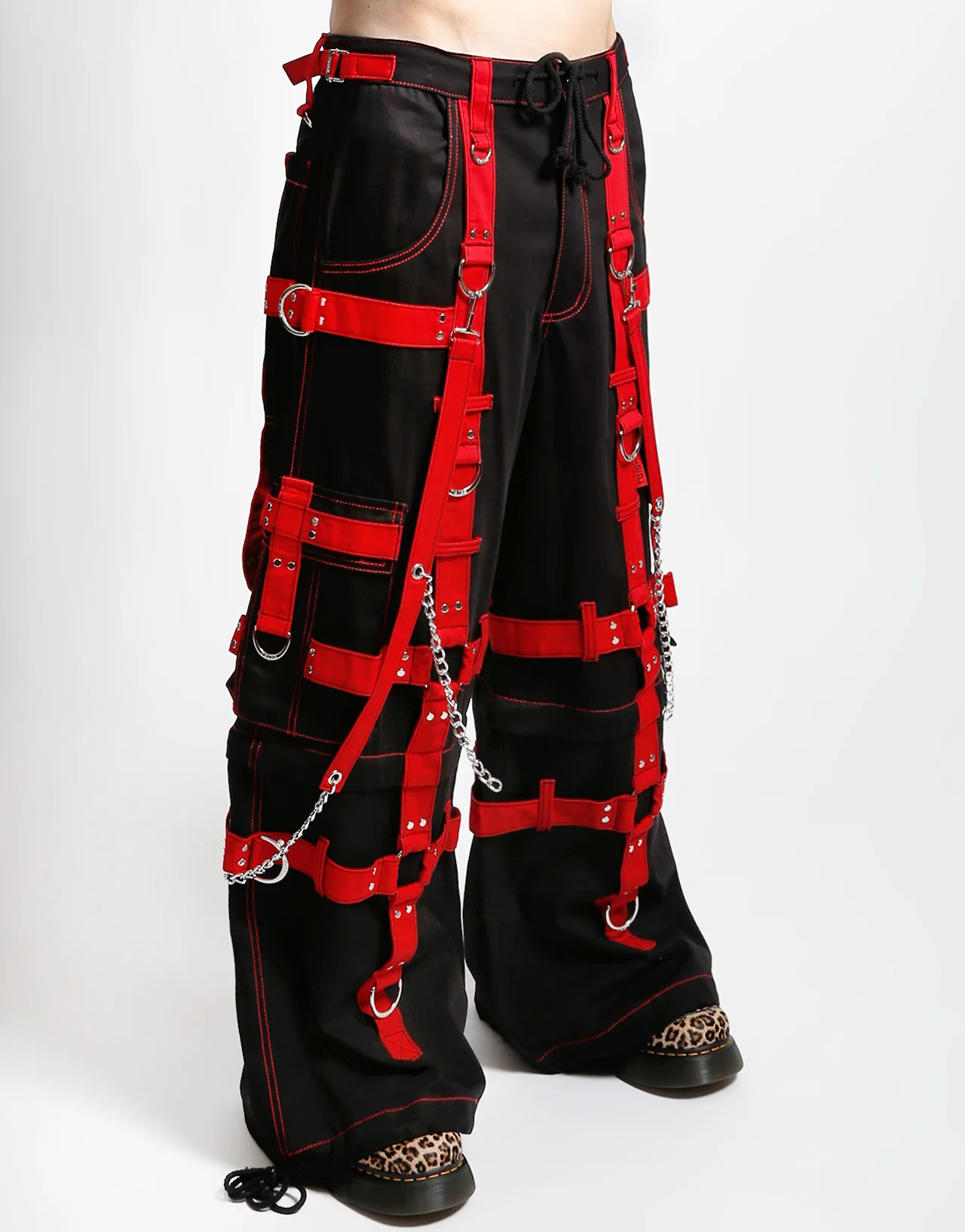 HARNESS DARK STREET PANT BLK/RED - Image 3