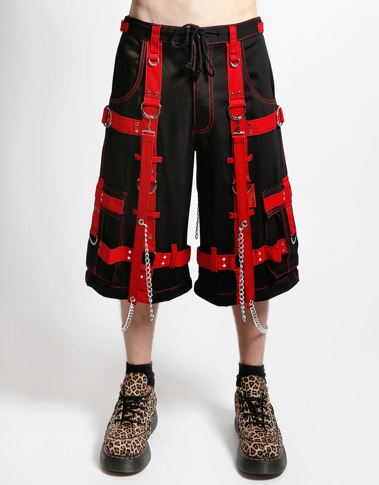 HARNESS DARK STREET PANT BLK/RED - Image 4
