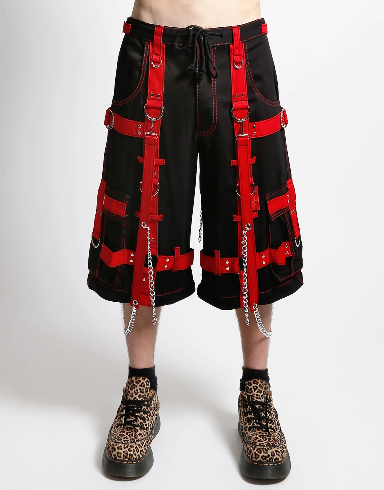 HARNESS DARK STREET PANT BLK/RED - Image 7