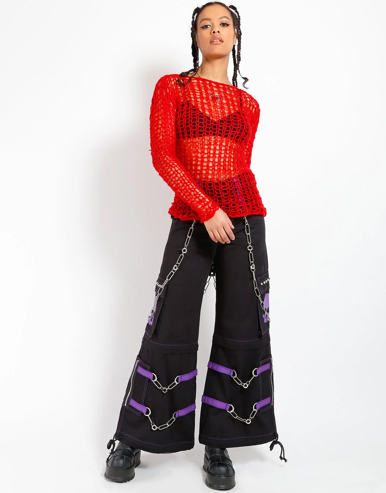 HOLY PUNK SWEATER RED - Image 2