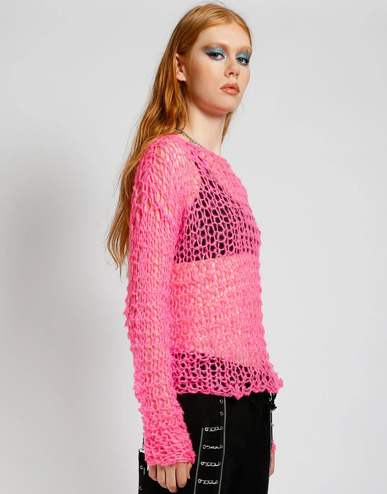 HOLY PUNK SWEATER PINK - Image 3