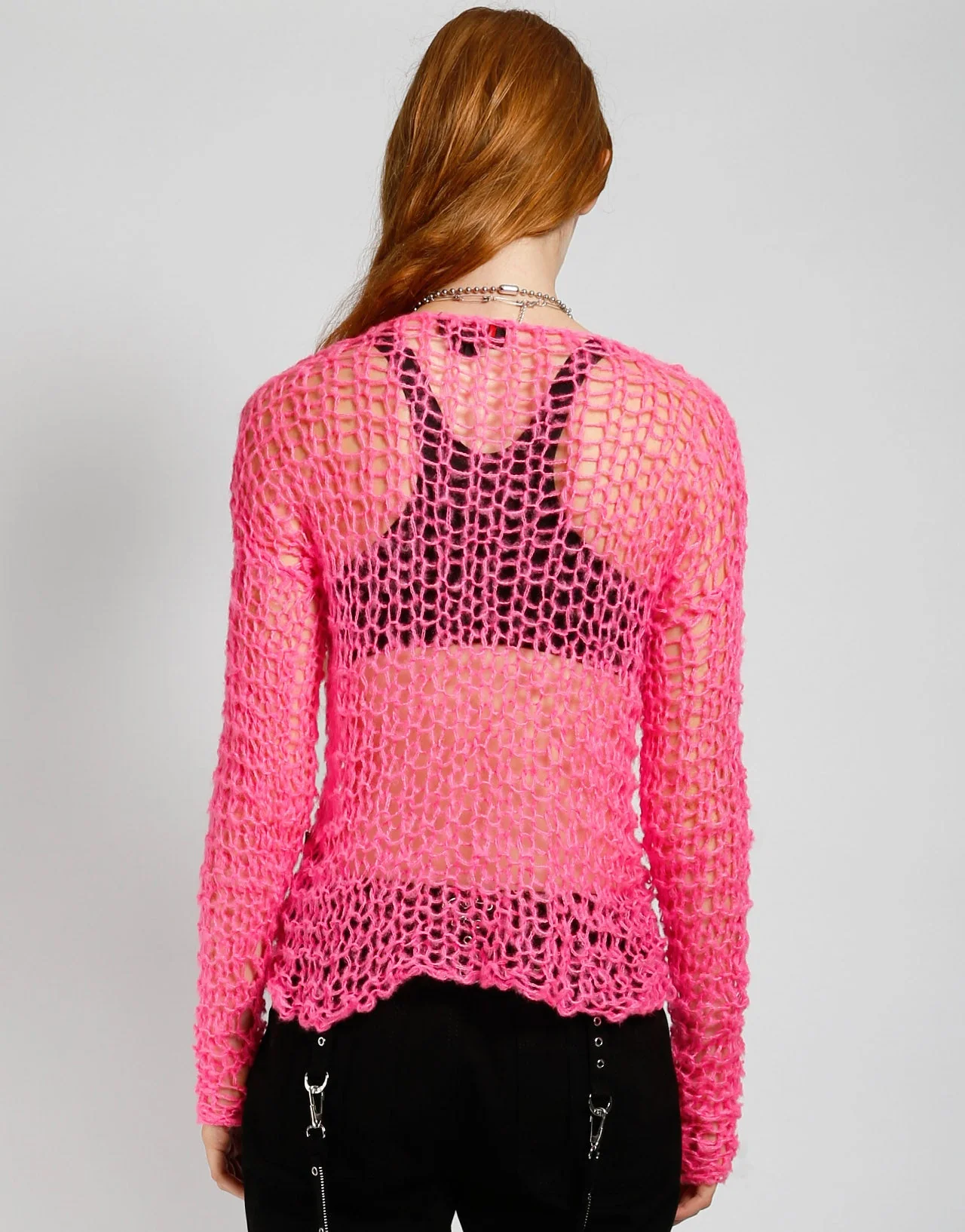 HOLY PUNK SWEATER PINK - Image 4