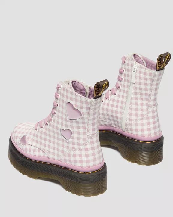 JADON HEART WHITE/DUSTY ROSE - Image 5