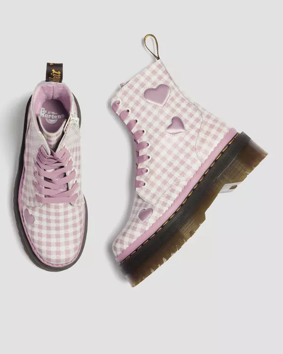 JADON HEART WHITE/DUSTY ROSE - Image 8