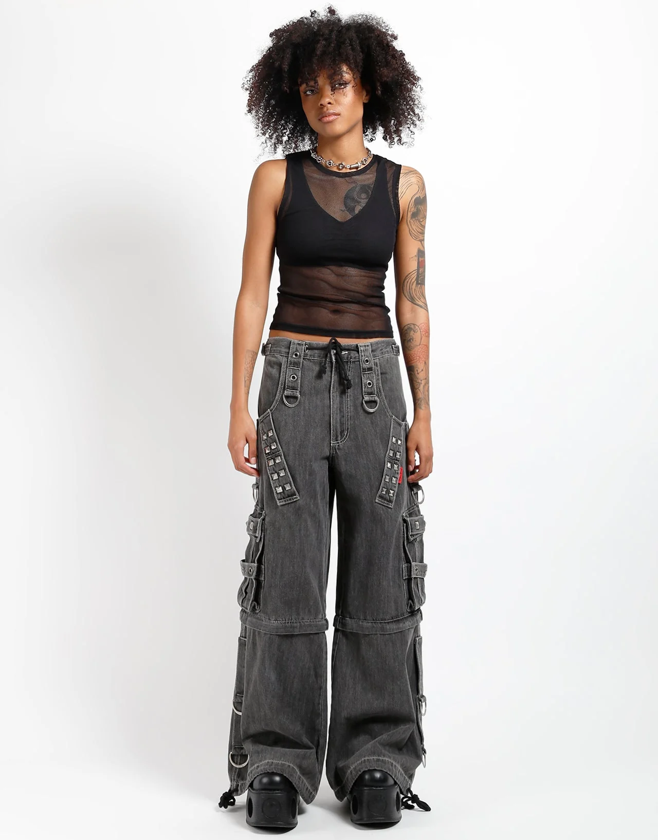 LOCK UP PANT LIGHT BLACK DENIM - Image 3