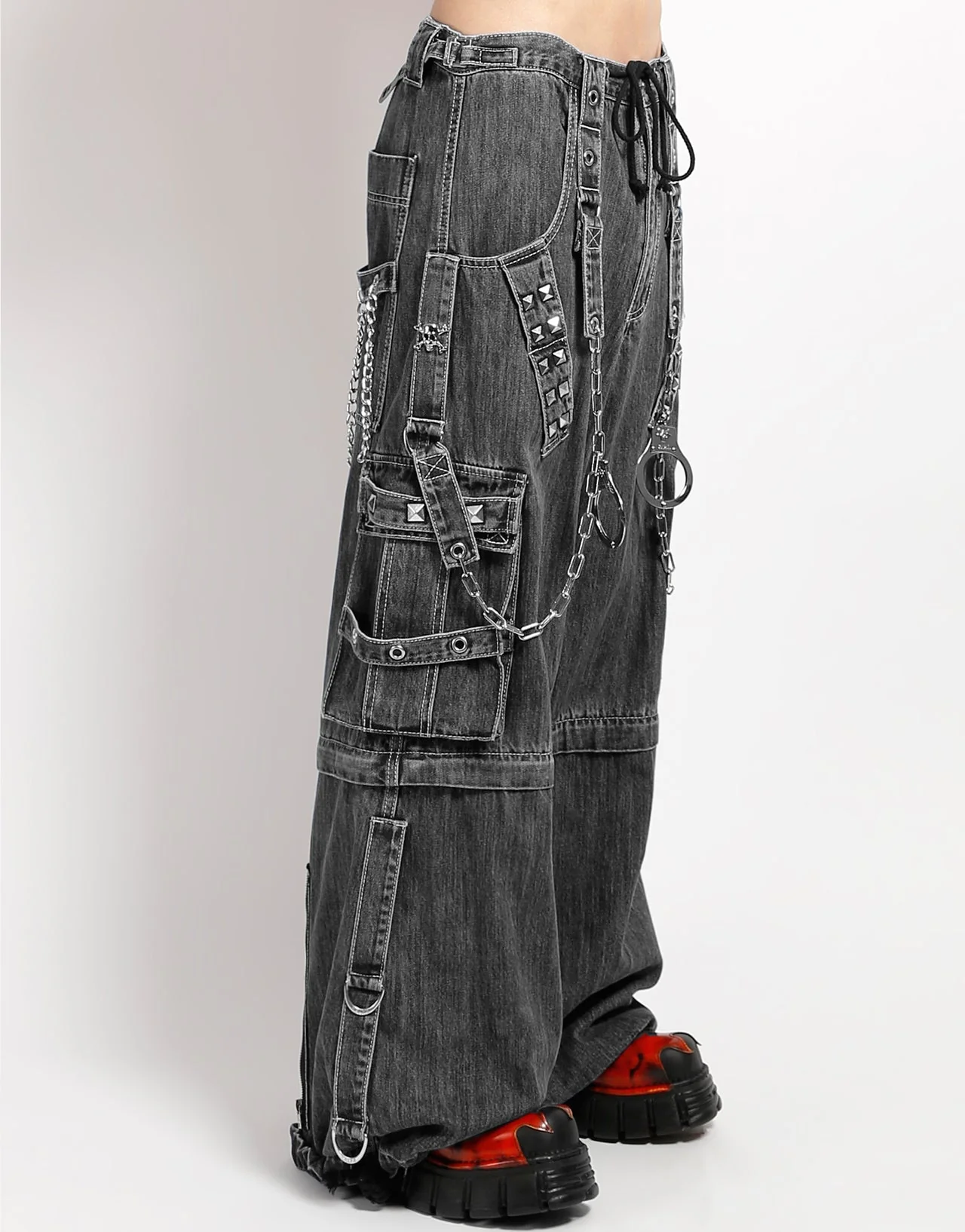 LOCK UP PANT LIGHT BLACK DENIM - Image 7