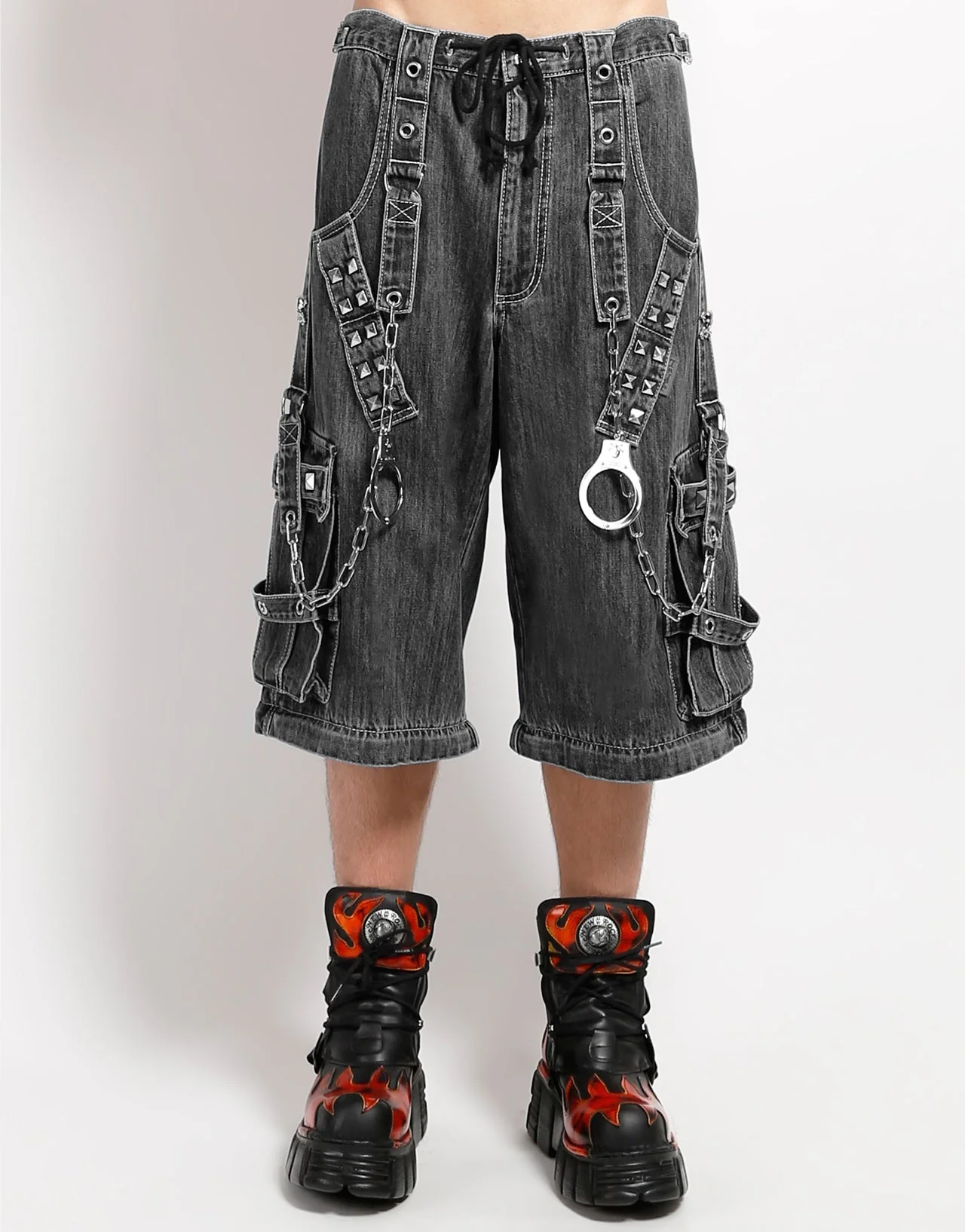 LOCK UP PANT LIGHT BLACK DENIM - Image 8