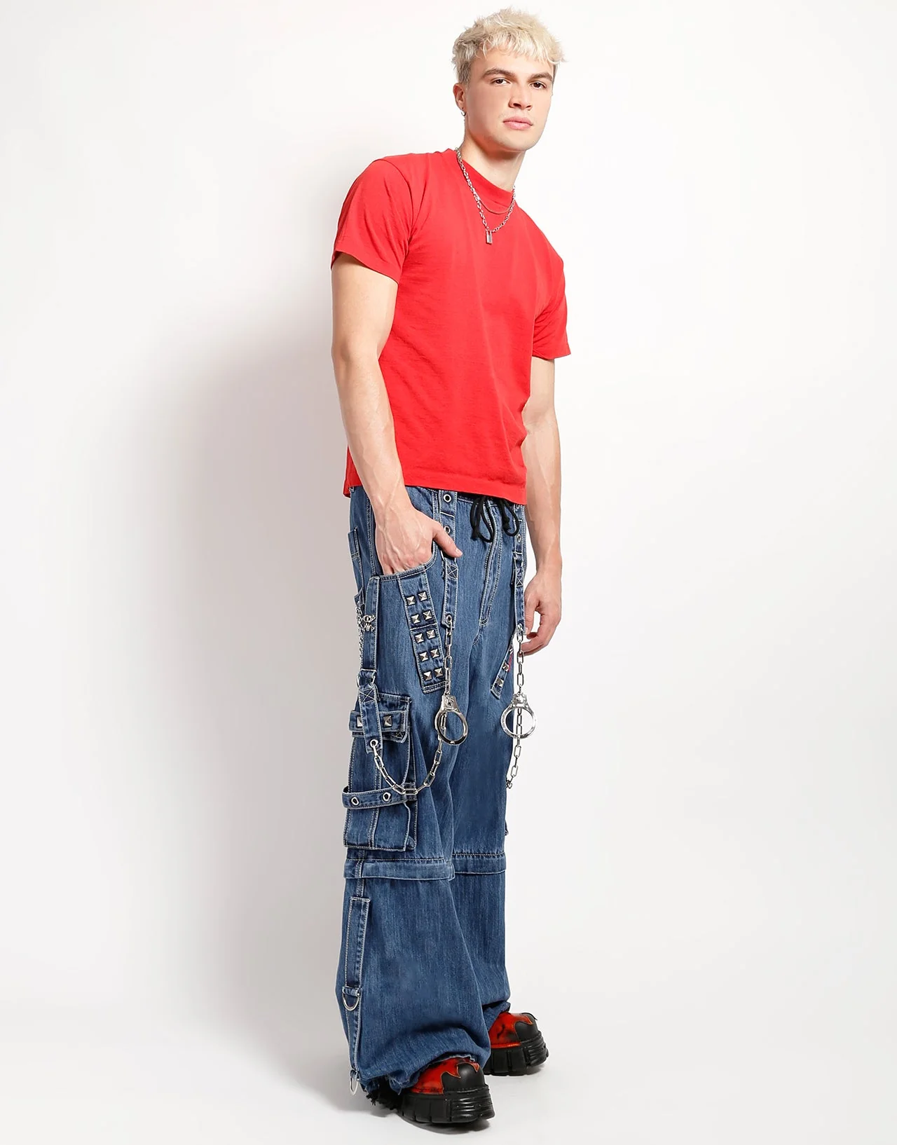 LOCK UP PANT LIGHT BLUE DENIM - Image 6