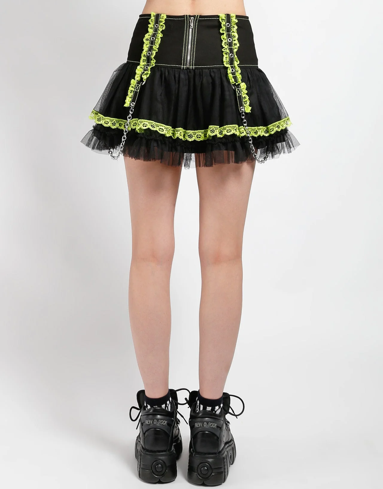 LOLITA TUTU SKIRT LIME - Image 4