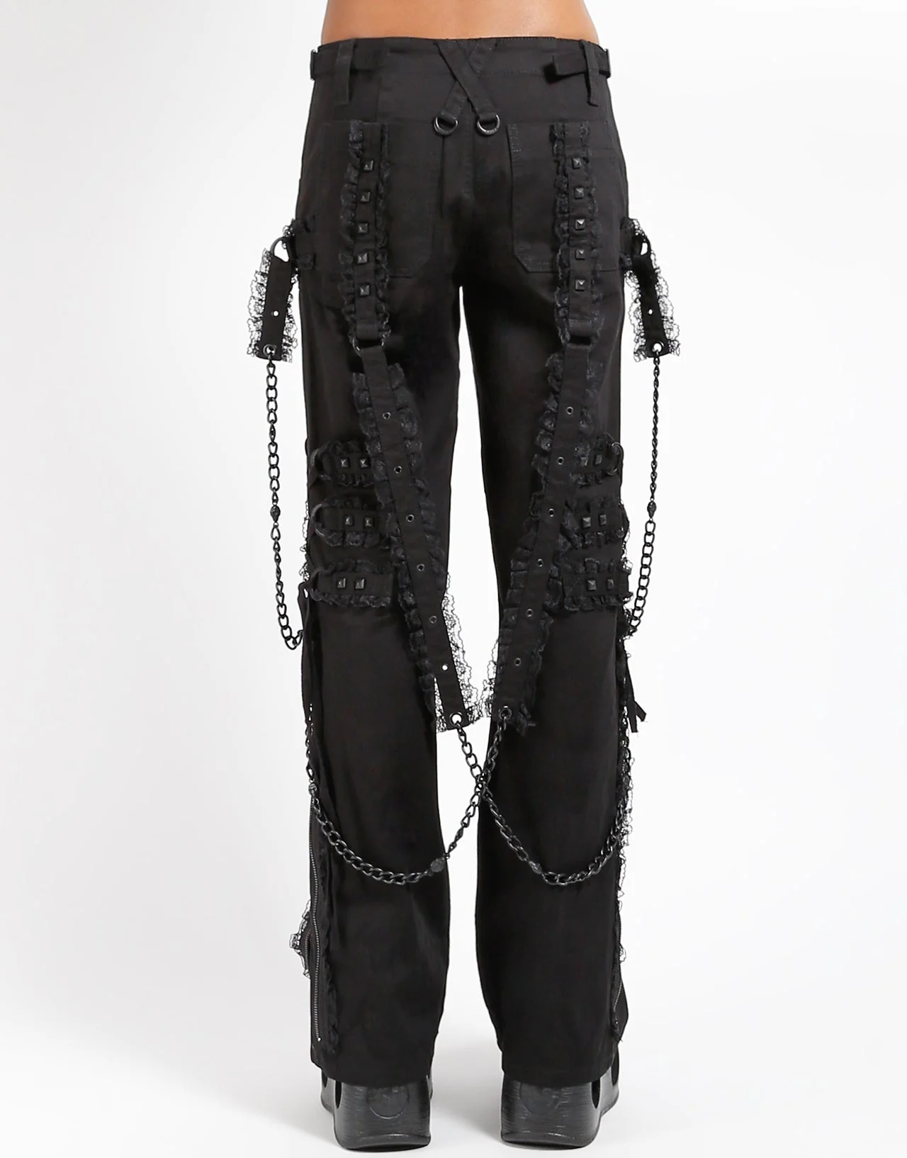 MIDNIGHT DARK STREET CHAIN PANT BLACK - Image 4